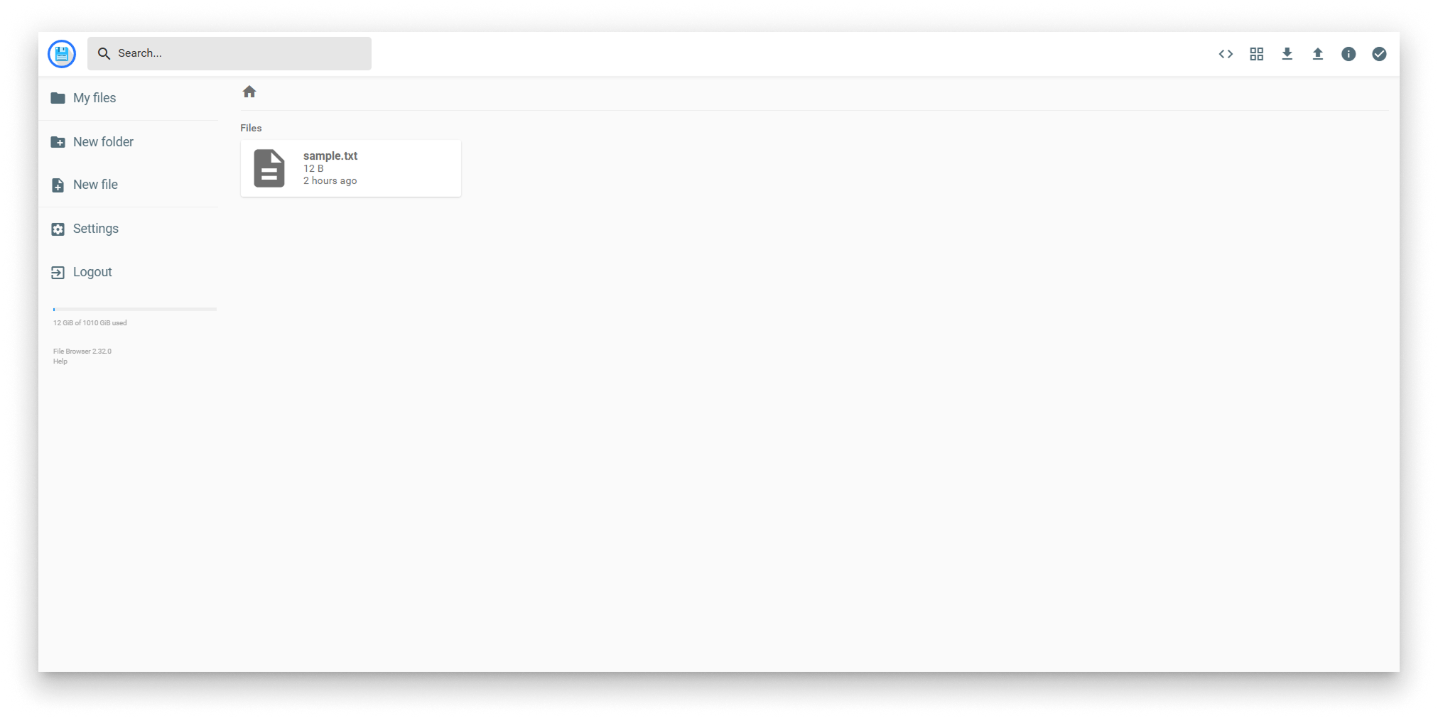 Data folder contents Data folder contents