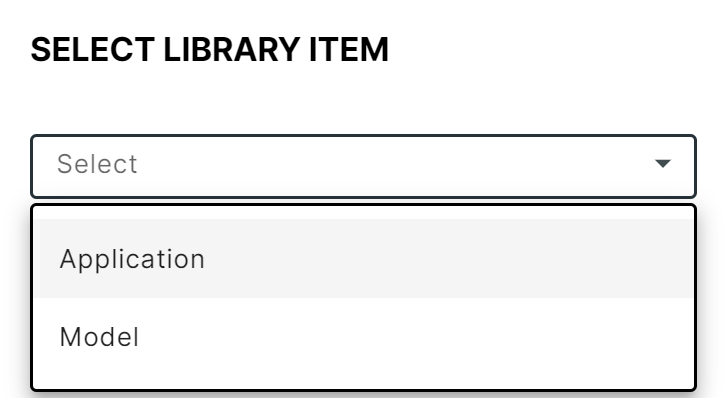 Select Item Select Item