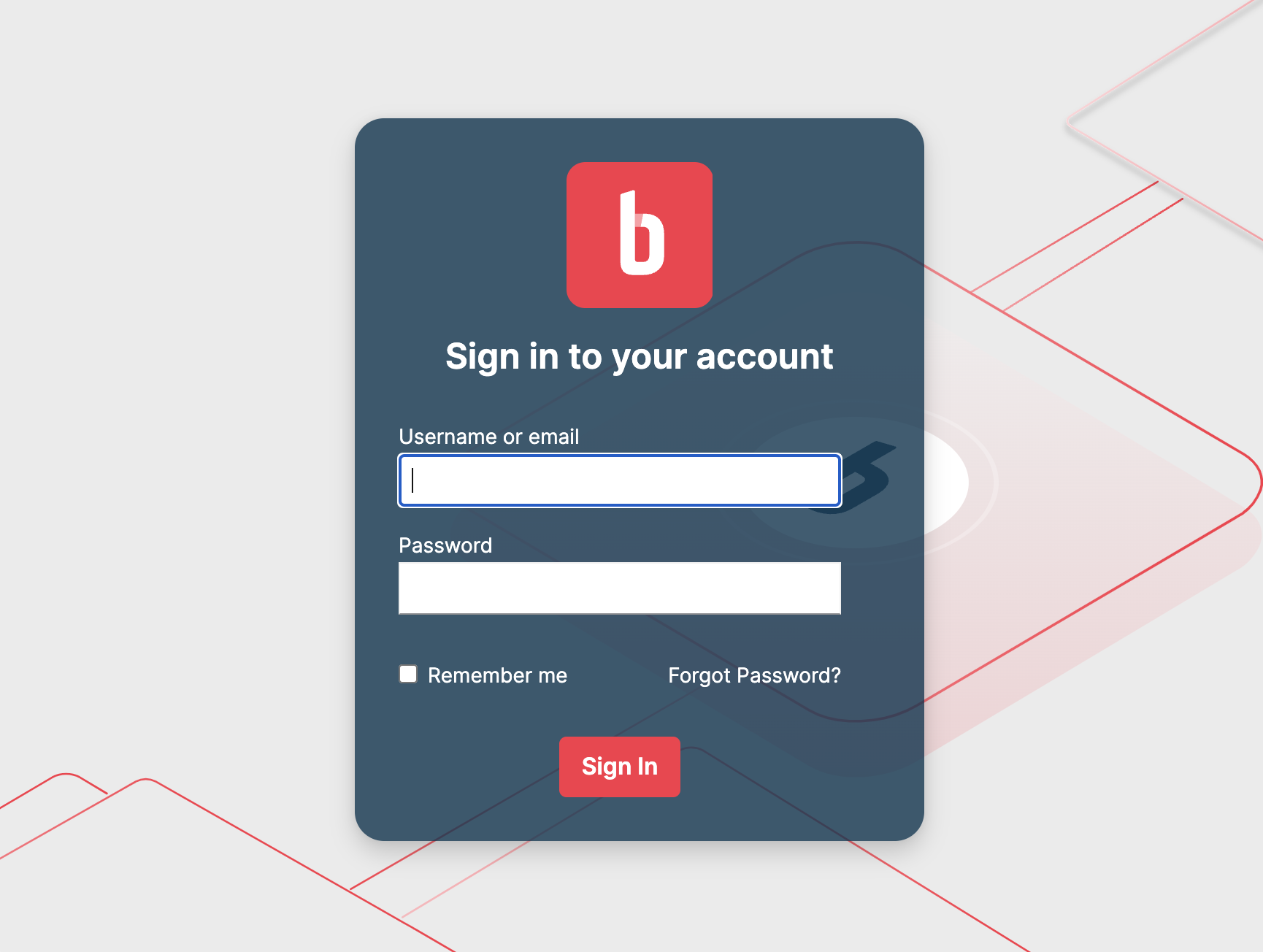 Barbara platform login page