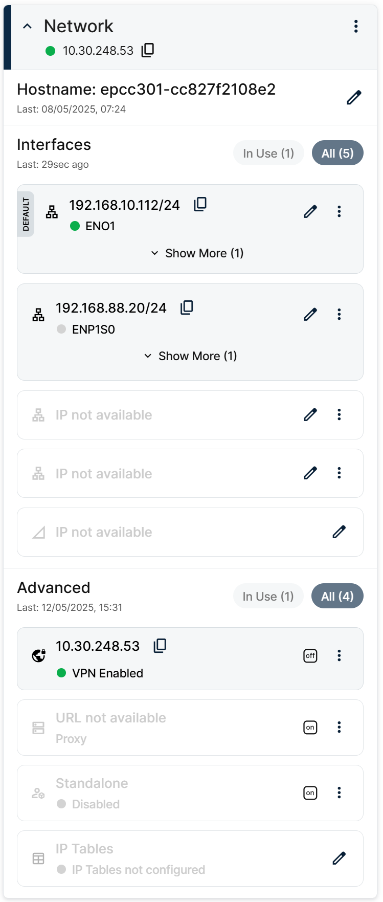 Network Card Network Card