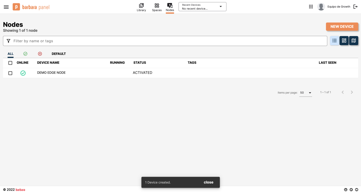 Node Activated Node Activated