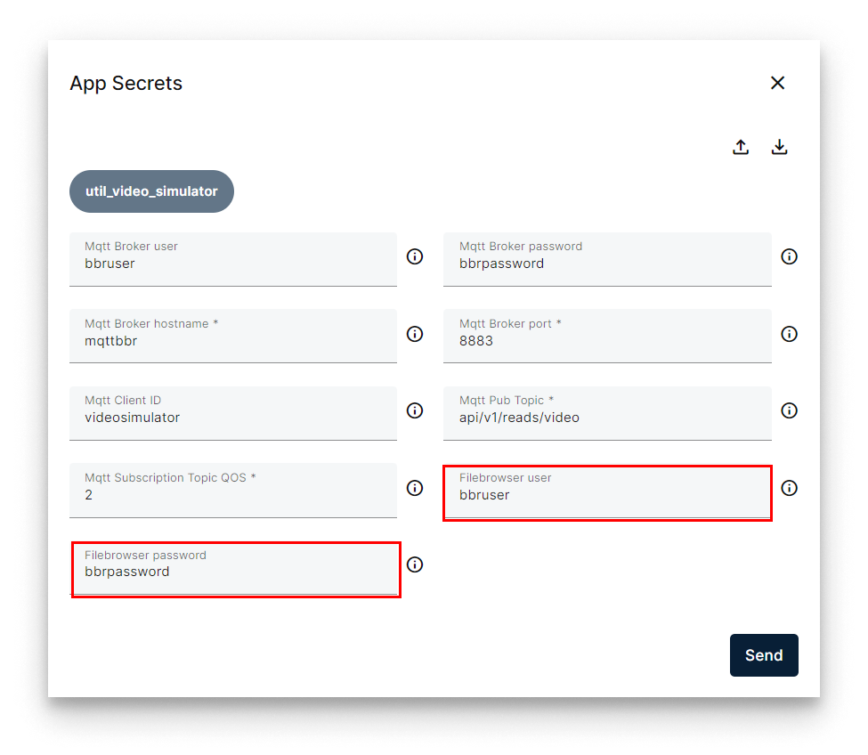Filebrowser user & password Filebrowser user & password