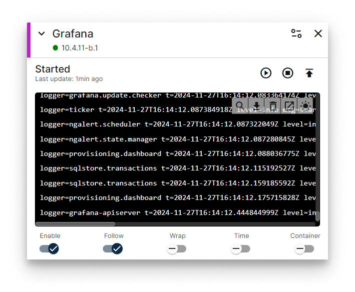 MQTT-InfluxDB Ingester installed MQTT-InfluxDB Ingester installed