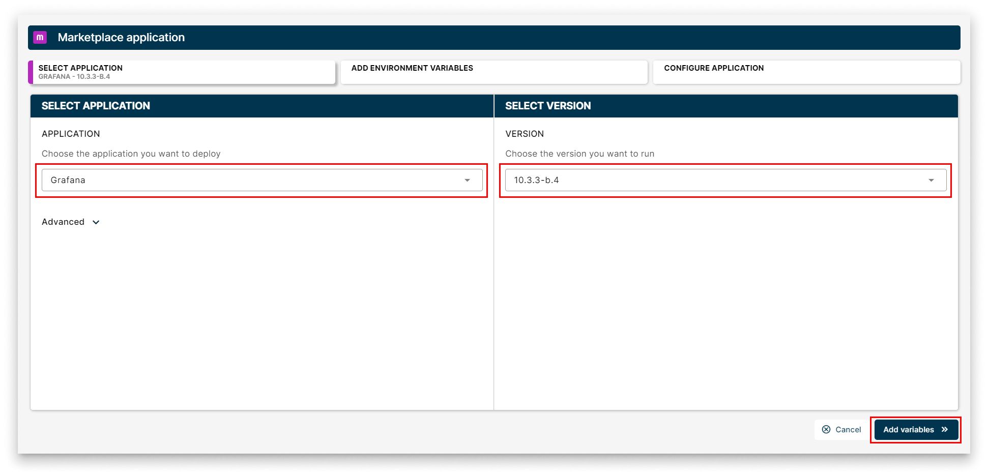 Select Grafana Select Grafana