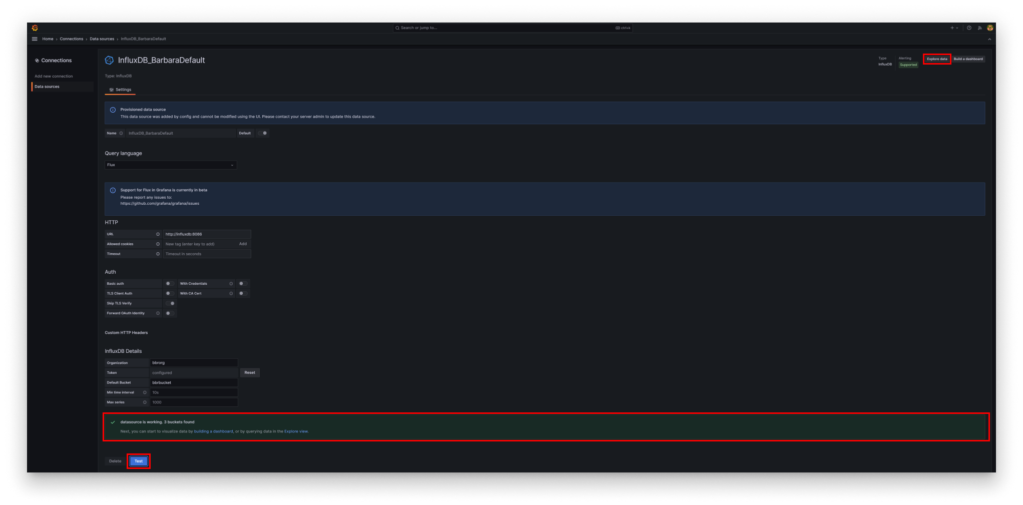 Grafana Select Barbara Data Source Grafana Select Barbara Data Source