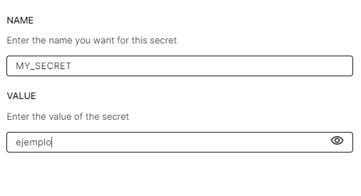 Name your secret