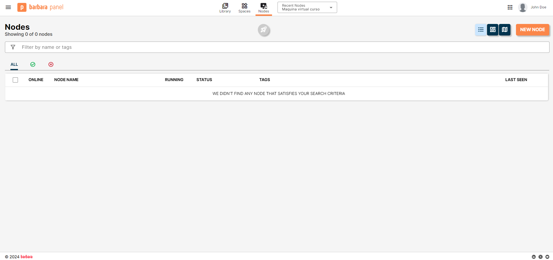 Edge Nodes View Edge Nodes View