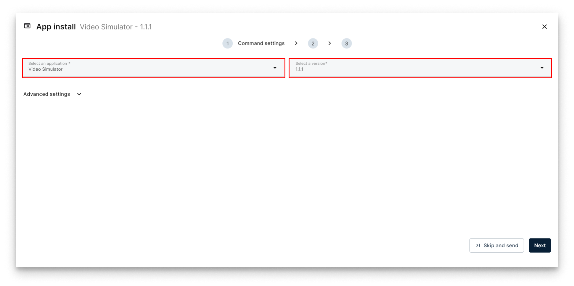 Select Video Simulator Select Video Simulator