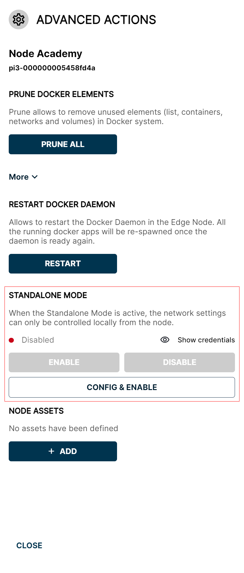 Advanced Options Advanced Options