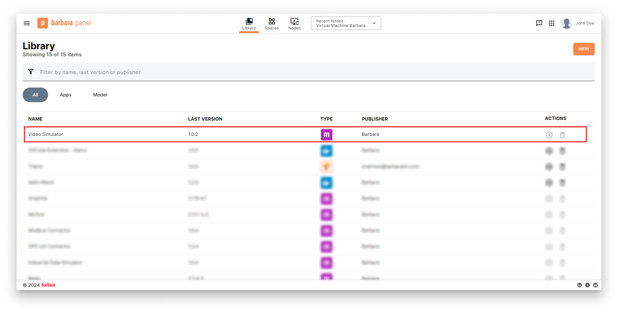 Video Simulator in Panel's library Video Simulator in Panel's library