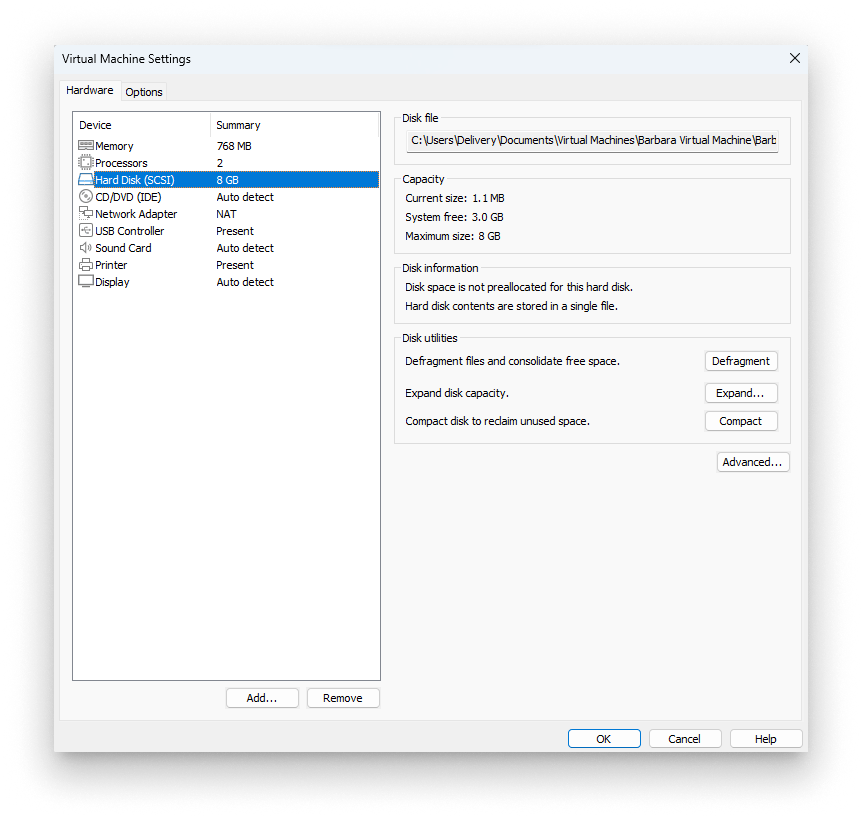 Delete Disk Delete Disk