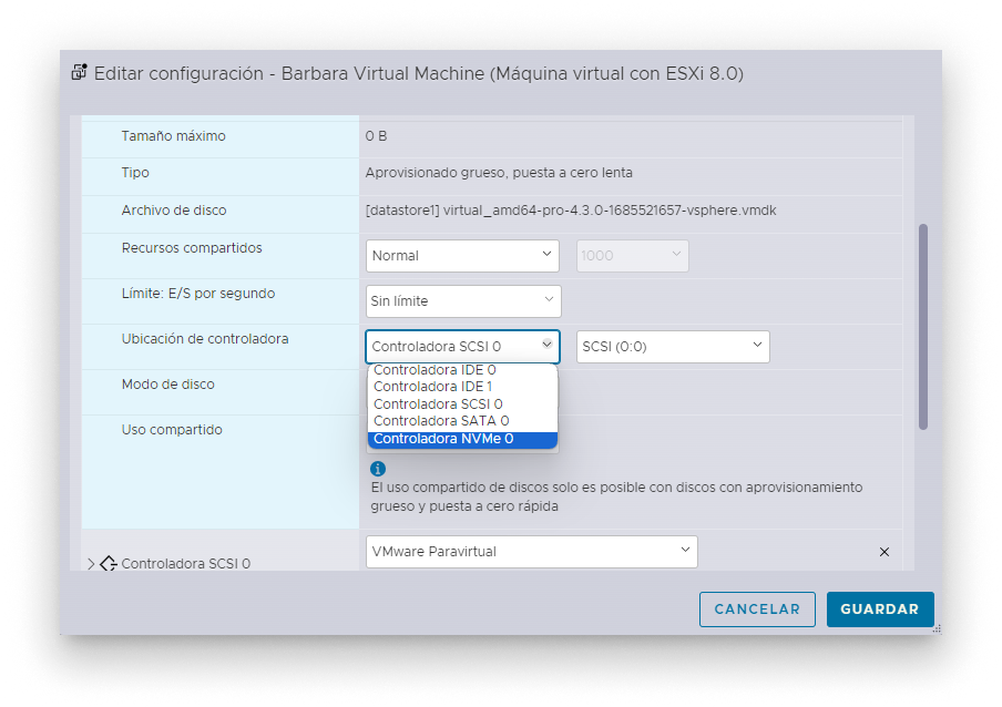 Use NVMe Controller Use NVMe Controller